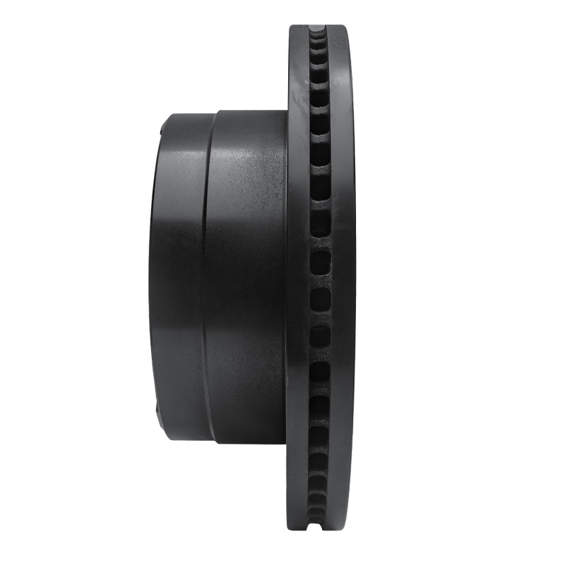 Ford F-350 Super Duty Brake Rotor (1) - Rear Right - R1 Concepts - Drilled & Slotted - Black - `11-`22